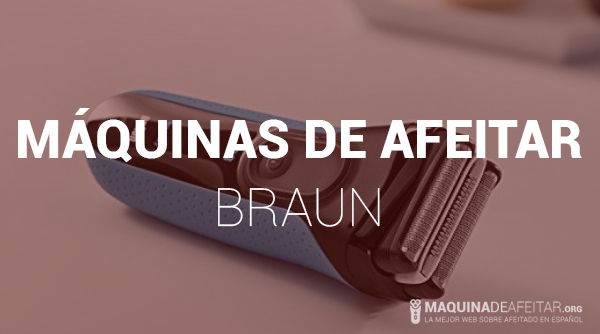 Máquina de Afeitar Braun