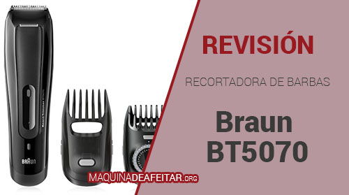 Recortador de Barba Braun BT5070